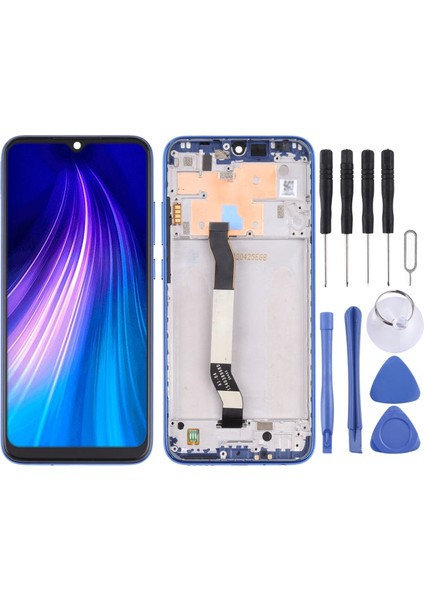 REDMİ  NOT 8   FULL  SERVİS  MAVİ